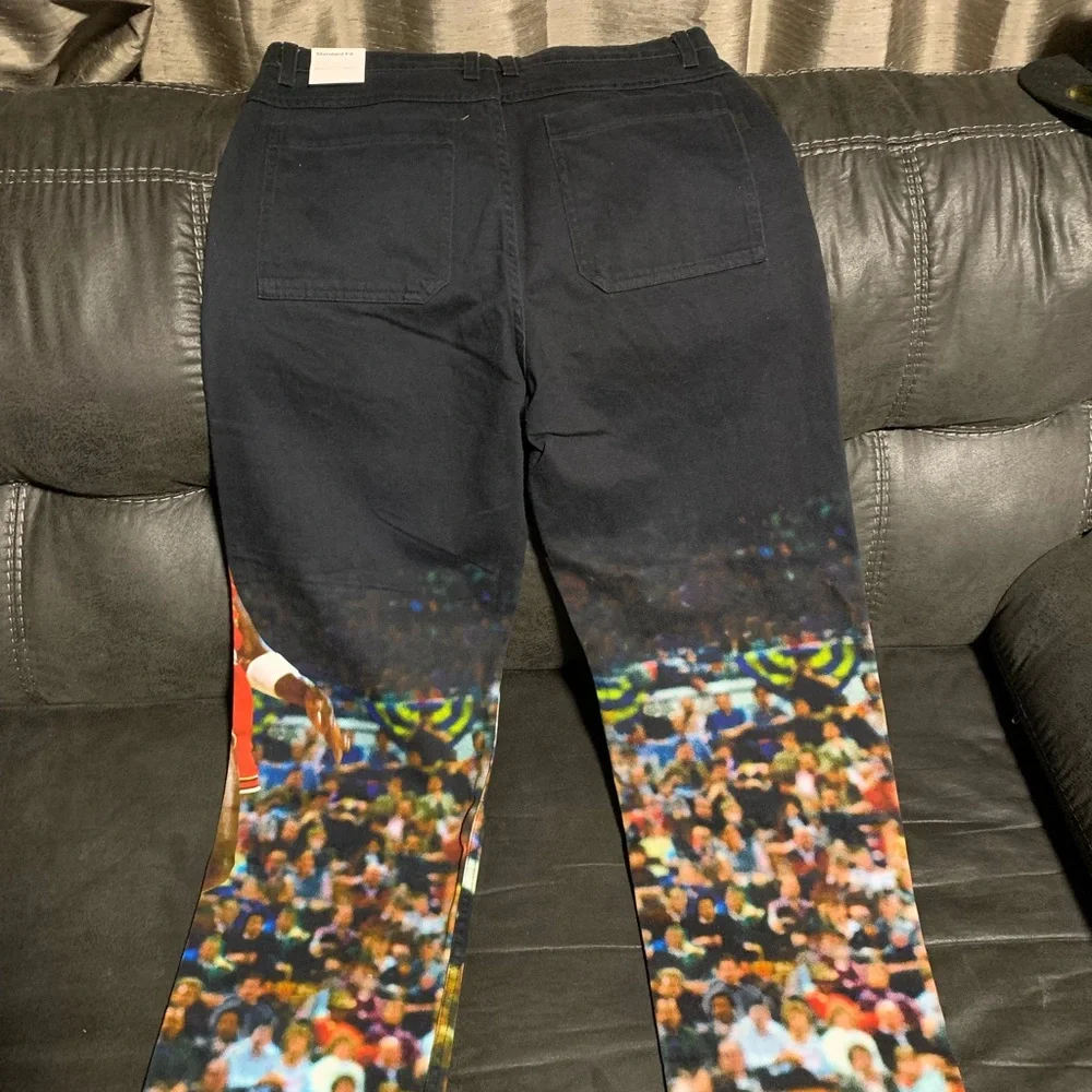 Jordan Black and White Pants - Picture 2 of 8